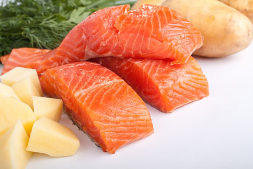 4health salmon and potato dog food ingredients